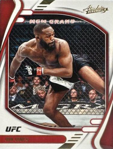 Jon Jones 2022 Panini Chronicles UFC Base Absolute #127 Gold