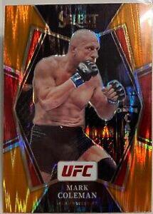 Mark Coleman 2022 Panini Select UFC Premier Level #178 Orange Flash