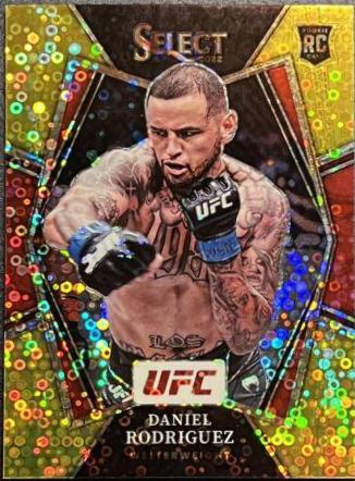 Daniel Rodriguez 2022 Panini Select UFC Premier Level #127 Gold Disco