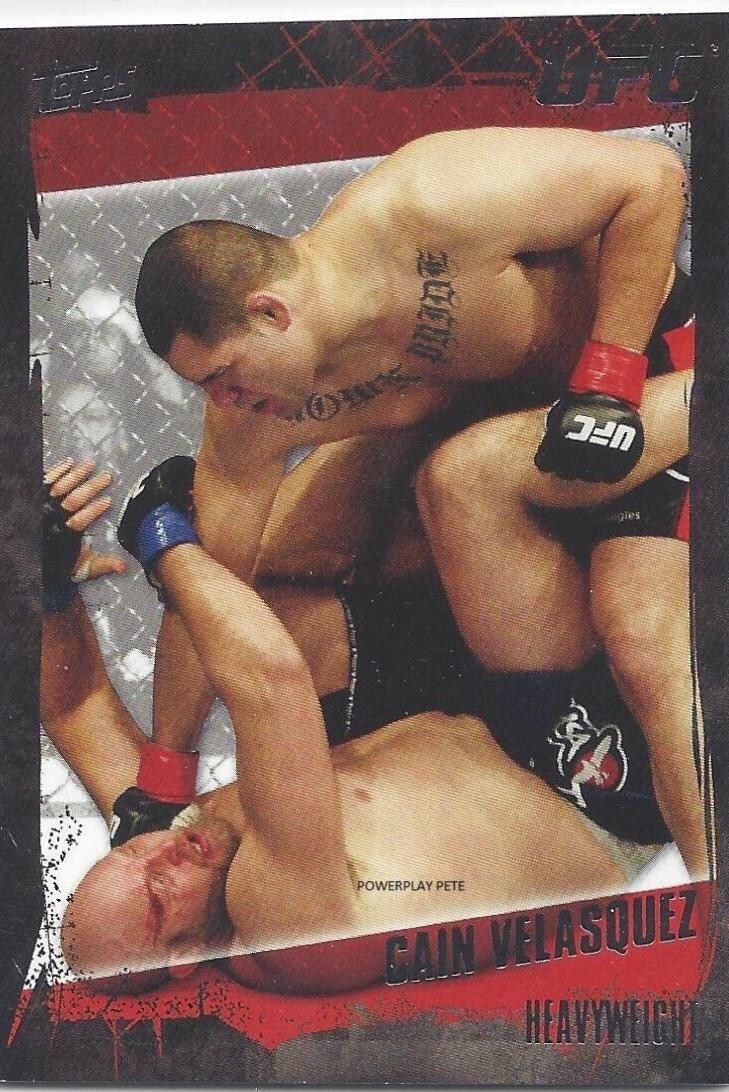 Cain Velasquez 2010 Topps UFC Base #92 Silver
