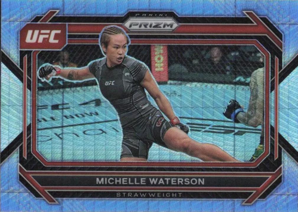 Michelle Waterson-Gomez 2023 Panini Prizm UFC Base #9 Hyper