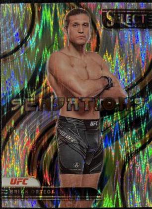 Brian Ortega 2023 Panini Select UFC Sensations #17 Flash