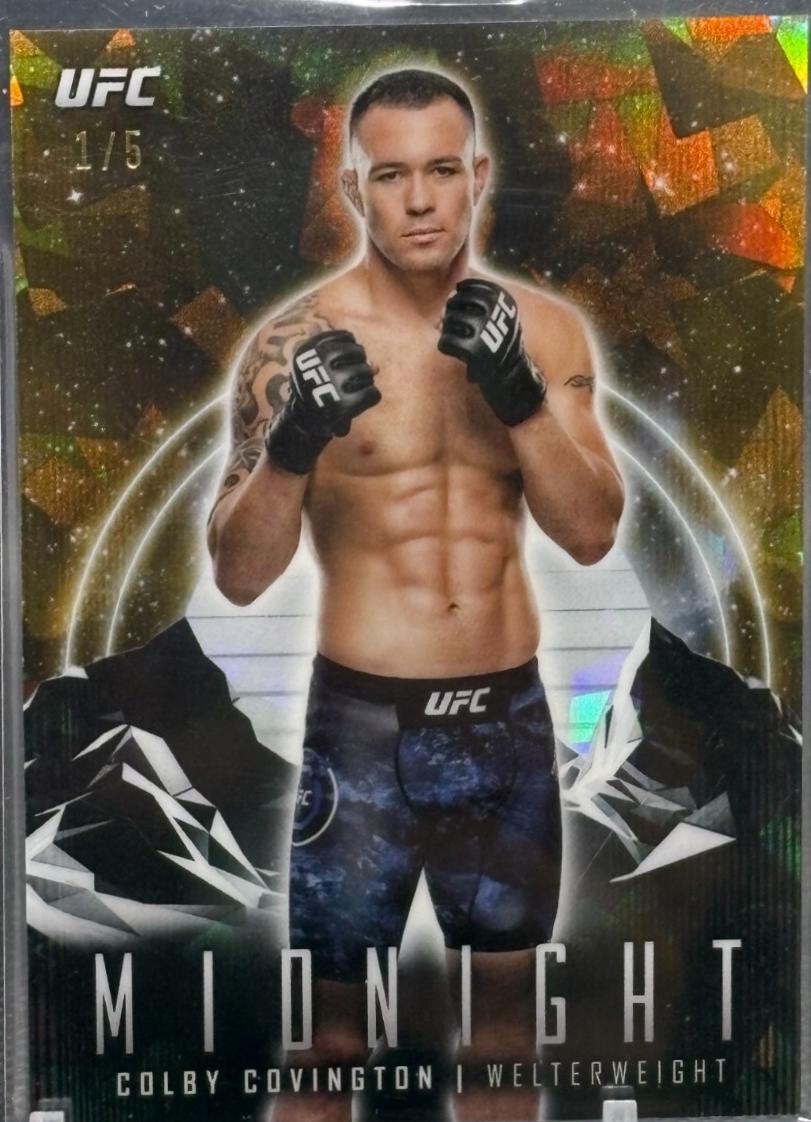 Colby Covington 2024 Topps Midnight UFC Base #93 Daybreak