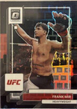 Frank Mir 2023 Panini Donruss Optic UFC Base #22 Black Pandora