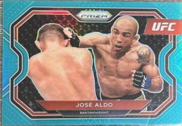 José Aldo 2021 Panini Prizm UFC Base #111 Teal