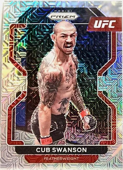 Cub Swanson 2022 Panini Prizm UFC Base #141 Mojo