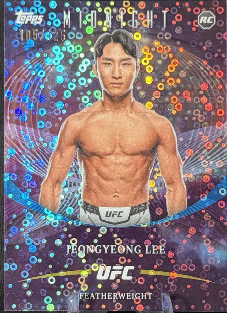 JeongYeong Lee 2026 Topps Midnight UFC Base #83 Morning
