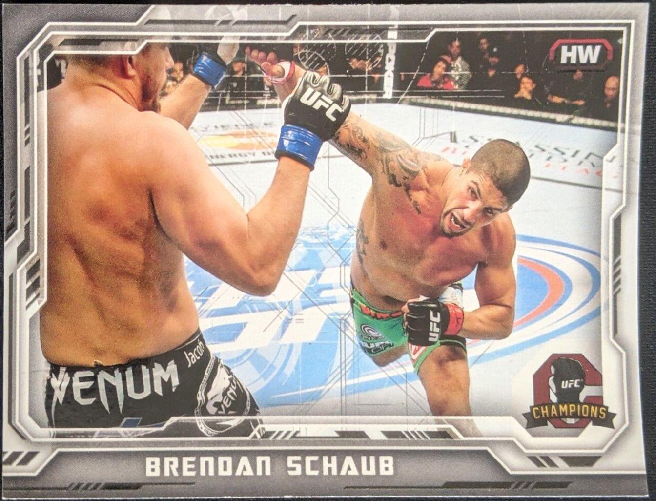 Brendan Schaub 2014 Topps UFC Champions Base #43 Silver