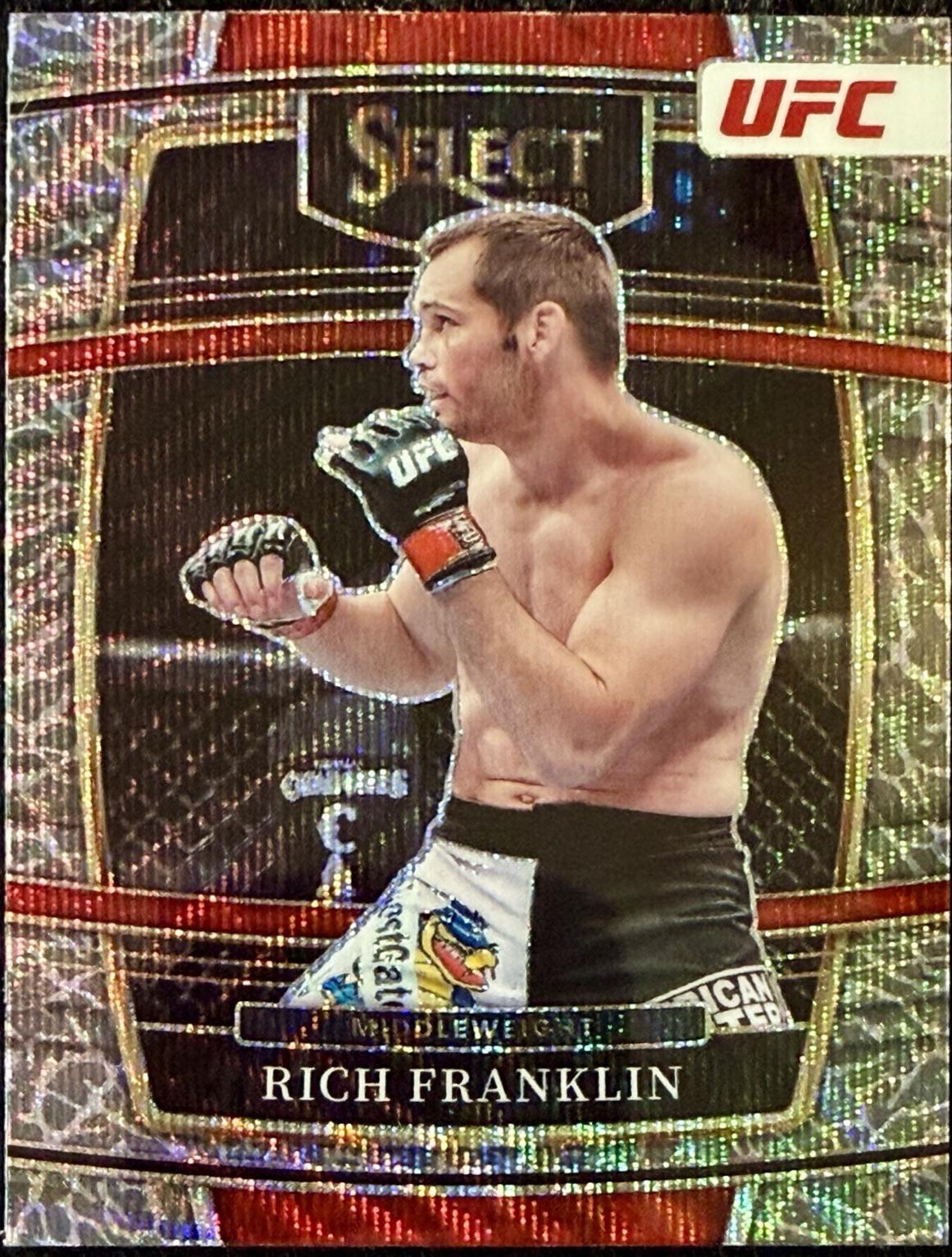 Rich Franklin 2022 Panini Select UFC Concourse #72 Elephant