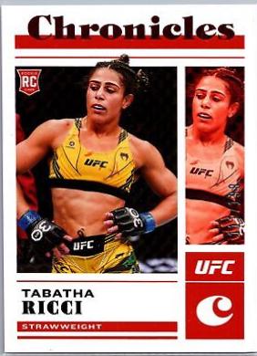Tabatha Ricci 2023 Panini Chronicles UFC Base Chronicles #95 Red