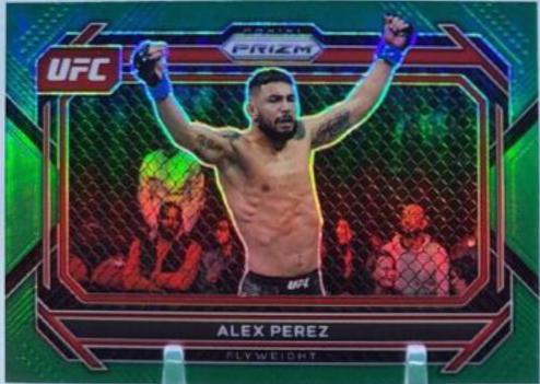 Alex Perez 2023 Panini Prizm UFC Base #26 Green