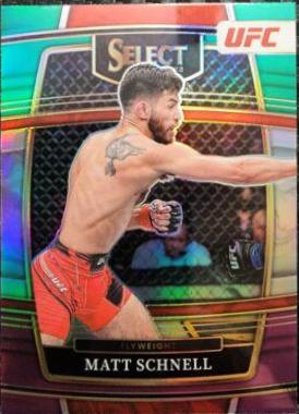 Matt Schnell 2022 Panini Select UFC Concourse #16 Tri Color