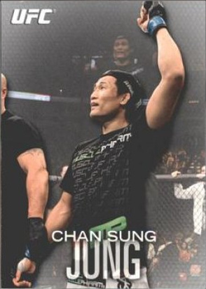 Chan Sung Jung 2012 Topps UFC Knockout Base #98 Red