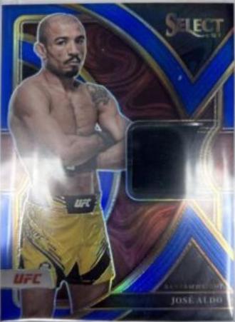 José Aldo 2023 Panini Select UFC Octagonside #261 Blue Disco