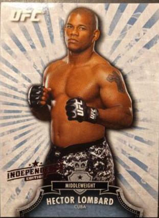 Hector Lombard 2012 Topps UFC Bloodlines Base #43 Independence Edition