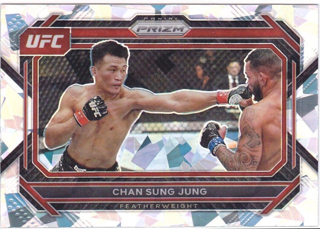 Chan Sung Jung 2023 Panini Prizm UFC Base #88 Silver