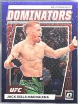 Jack Della Maddalena 2023 Panini Donruss Optic UFC Base #144 Purple Velocity