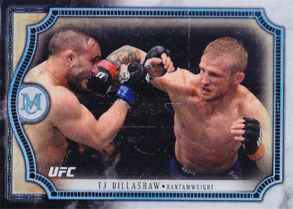 TJ Dillashaw 2018 Topps UFC Museum Collection Base #12 Copper