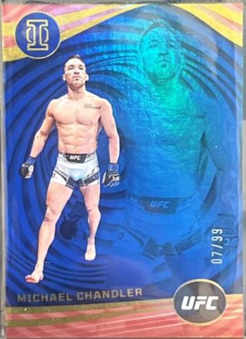 Michael Chandler 2023 Panini Chronicles UFC Base Illusions #272 Blue