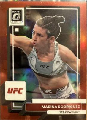Marina Rodriguez 2023 Panini Donruss Optic UFC Base #38 Red