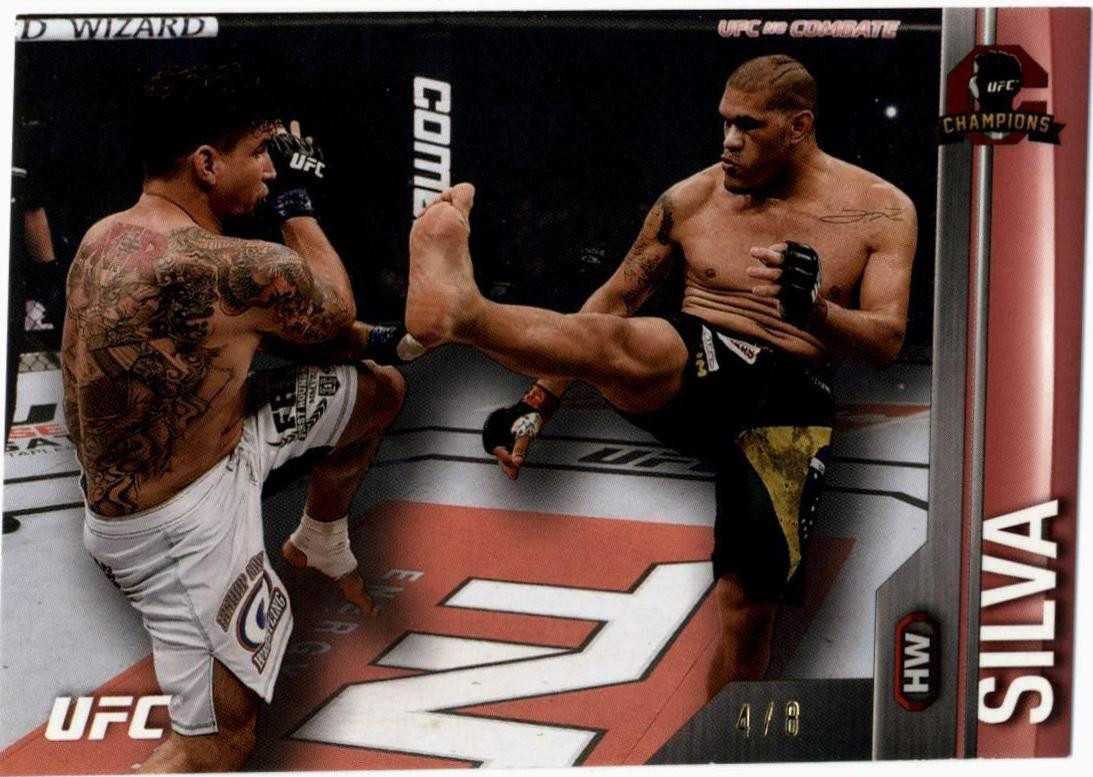 Antonio Silva 2015 Topps UFC Champions Base #145 Red