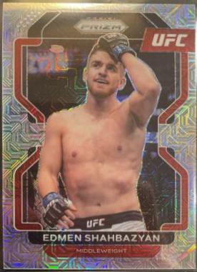 Edmen Shahbazyan 2022 Panini Prizm UFC Base #133 Mojo