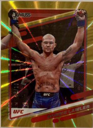 Robbie Lawler 2022 Panini Donruss UFC Base #18 Gold