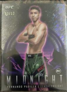 Fernando Padilla 2024 Topps Midnight UFC Base #65 Midnight