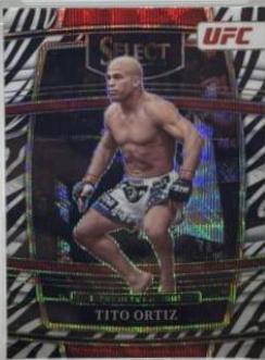 Tito Ortiz 2022 Panini Select UFC Concourse #22 Zebra