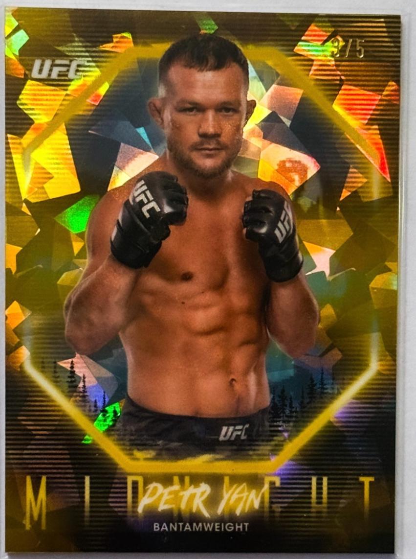 Petr Yan 2025 Topps Midnight UFC Base #71 Daybreak