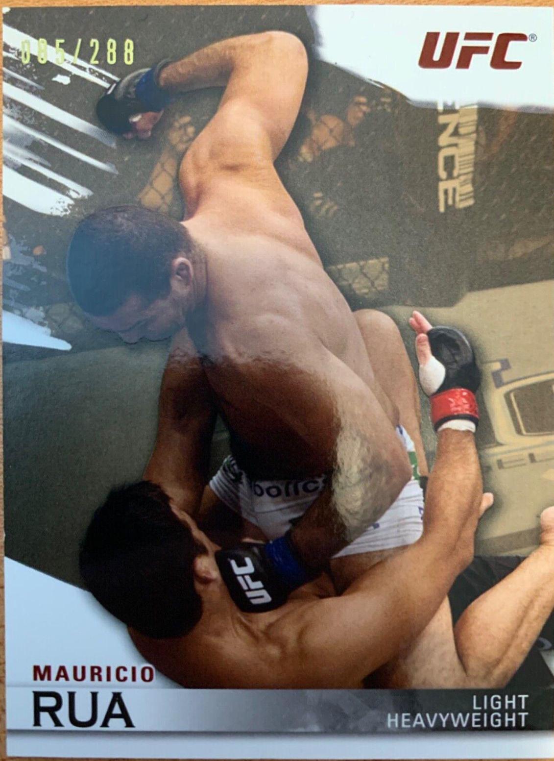 Mauricio Rua 2010 Topps UFC Knockout Base #17 Gold