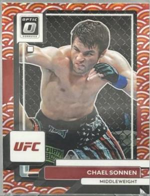 Chael Sonnen 2023 Panini Donruss Optic UFC Base #2 Photon