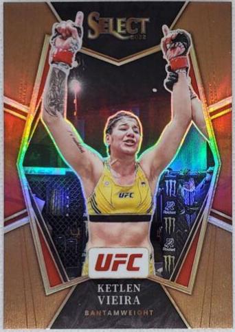 Ketlen Vieira 2022 Panini Select UFC Premier Level #176 Bronze