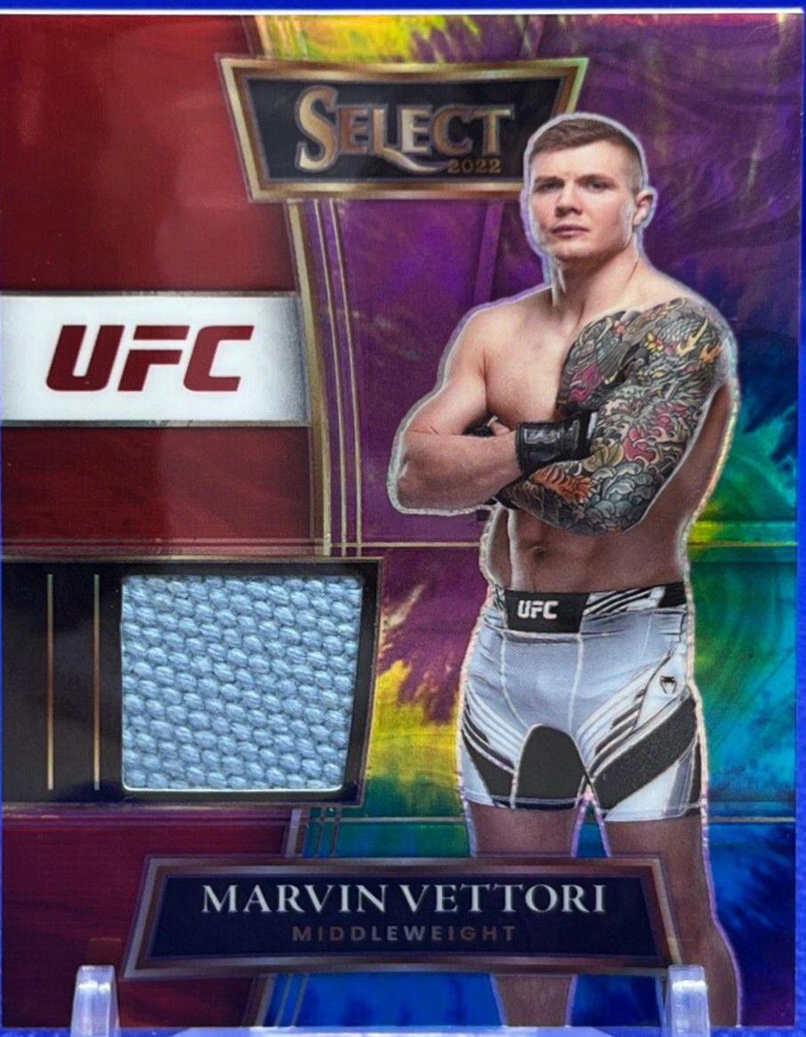 Marvin Vettori 2022 Panini Select UFC Mezzanine #366 Tie Dye