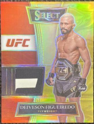 Deiveson Figueiredo 2022 Panini Select UFC Mezzanine #326 Gold