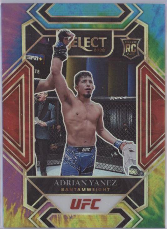 Adrian Yanez 2022 Panini Select UFC Mezzanine #392 Tie Dye