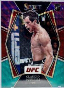 Claudio Puelles 2022 Panini Select UFC Premier Level #120 Tri Color