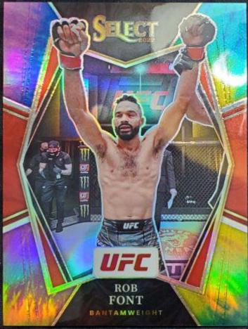 Rob Font 2022 Panini Select UFC Premier Level #122 Tie Dye