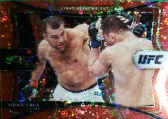 Mauricio Rua 2021 Panini Select UFC Premier Level #101 Red Disco
