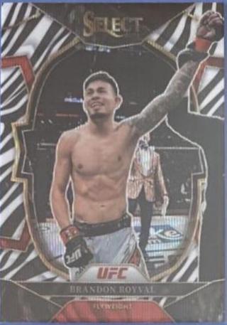 Brandon Royval 2023 Panini Select UFC Concourse #30 Zebra