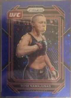 Rose Namajunas 2023 Panini Prizm Under Card UFC Base #136 Blue