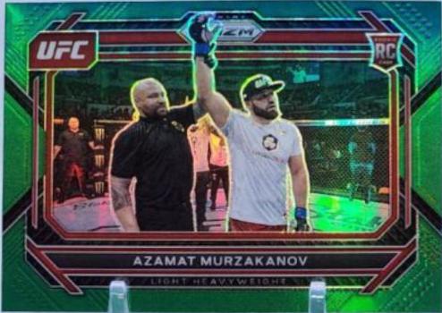 Azamat Murzakanov 2023 Panini Prizm UFC Base #18 Green