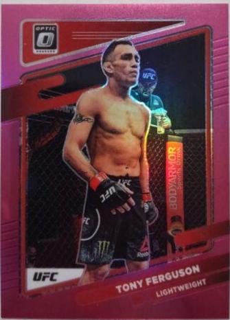 Tony Ferguson 2022 Panini Donruss Optic UFC Base #49 Pink