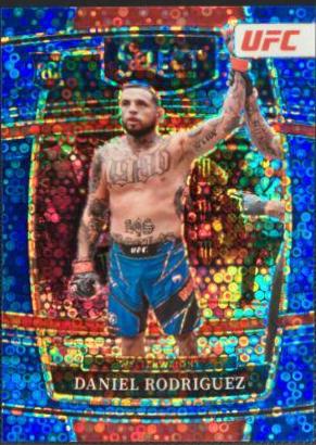 Daniel Rodriguez 2022 Panini Select UFC Concourse #21 Blue Disco