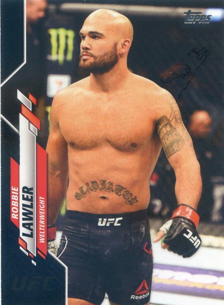 Robbie Lawler 2020 Topps UFC Base #42 Black