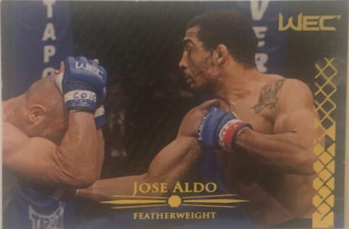 José Aldo 2011 Topps UFC Title Shot Base #29 Gold