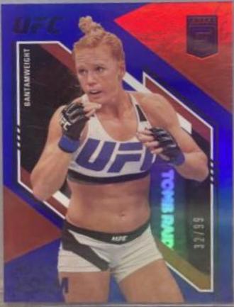 Holly Holm 2021 Panini Chronicles UFC Base Elite #141 Blue