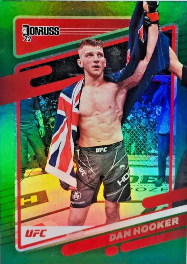 Dan Hooker 2022 Panini Donruss UFC Base #57 Green