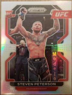 Steven Peterson 2022 Panini Prizm UFC Base #104 Silver