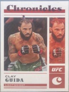 Clay Guida 2023 Panini Chronicles UFC Base Chronicles #45 Red